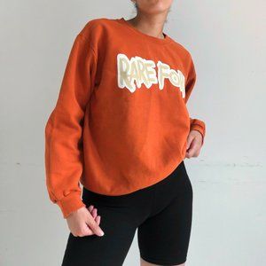 🎃 5 sale items x $45 Anvil burnt orange rare form graphic sweater